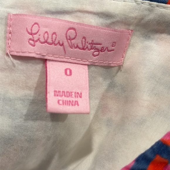 Lilly Pulitzer Iggy Shift Dress Gillty Mermaid size 0 - Picture 9 of 11